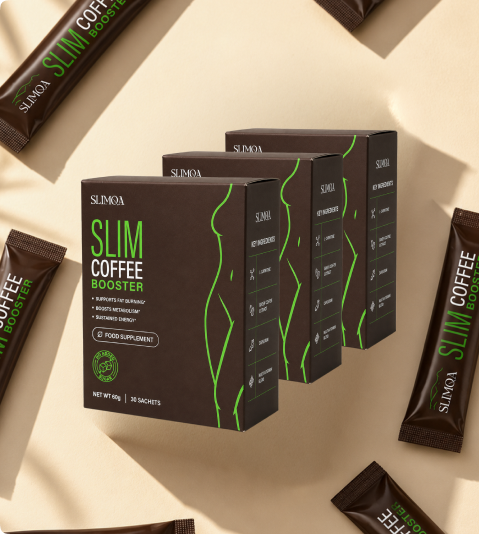 Slimqa Slim Coffee Booster boxes